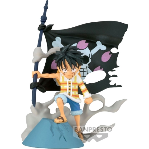 One Piece WCF Log Stories Figure - Monkey.D.Luffy