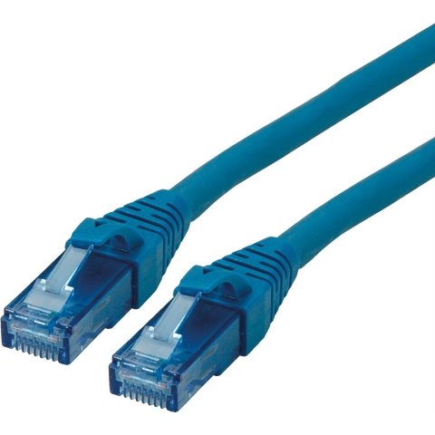 ROLINE Patchkabel Cat.6A UTP, Component Level, LSOH, blauw, 7,5 m