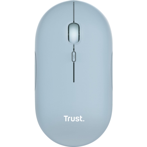 Trust PUCK Muis Bluetooth, Radiografisch Optisch Blauw 4 Toetsen 1600 dpi