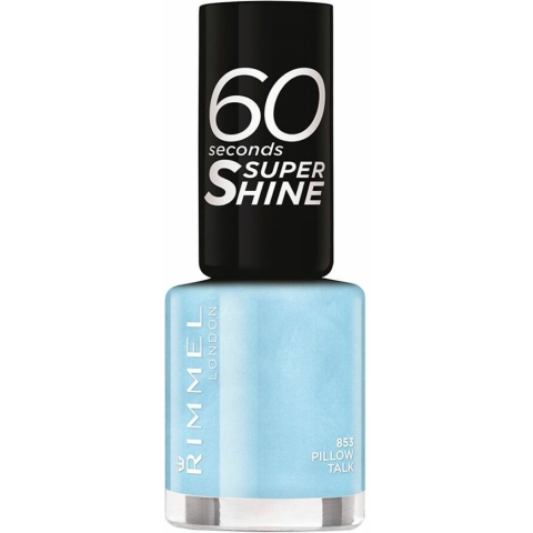 3x Rimmel 60 Seconds Supershine Nagellak 853 Pillow Talk 8 ml