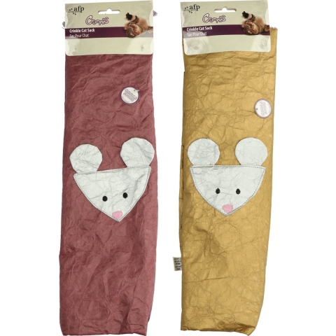 AFP Crumples Crinkle Cat Sack Gold