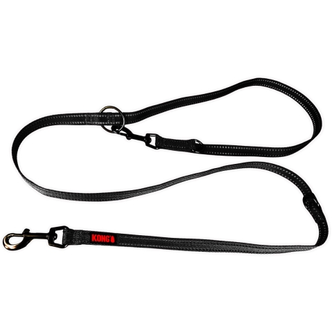 KONG Adjustable leash L Black