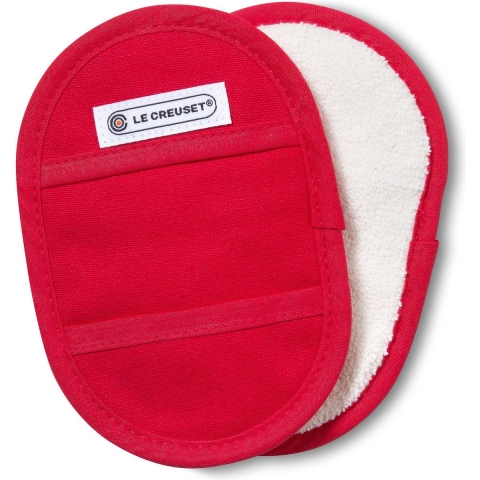 LE CREUSET - Textiel - Pannenlappen s/2 Kersenrood