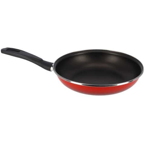 Professionele rode koekenpan Merida - Aluminium - met anti-aanbak laag - D30 cm - Hapjespan -