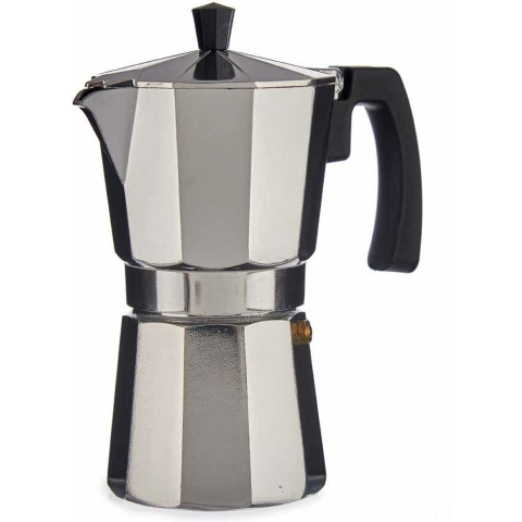 Kinvara Percolator Italiaans koffiezetter - Aluminium - zilver - 450 ml -