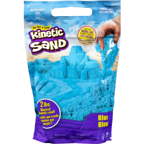 Kinetic Sand Colour Sand Bag Blauw 907g