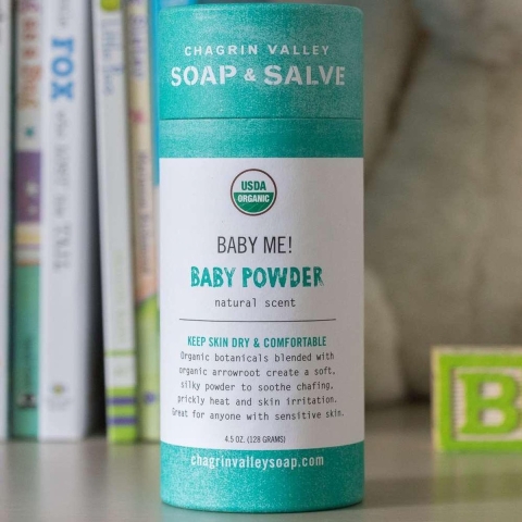 Chagrin Valley Baby Me! Unscented Baby Powder