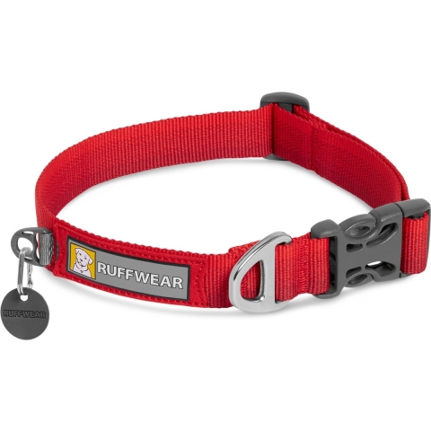 Ruffwear Hondenhalsband Front Range™ Collar, rood, Maat: 51cm-66cm