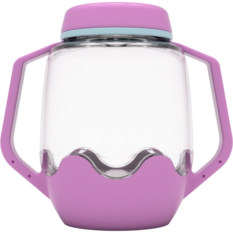 Glo Pals Sensory play cup purple