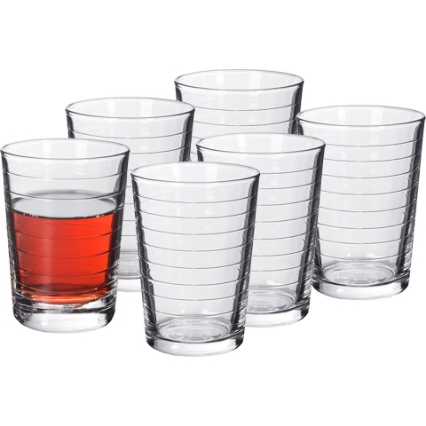Alessandro Drinkglazen Lisboa - 12x stuks - glas - 500 ml - 9 x 12 cm -