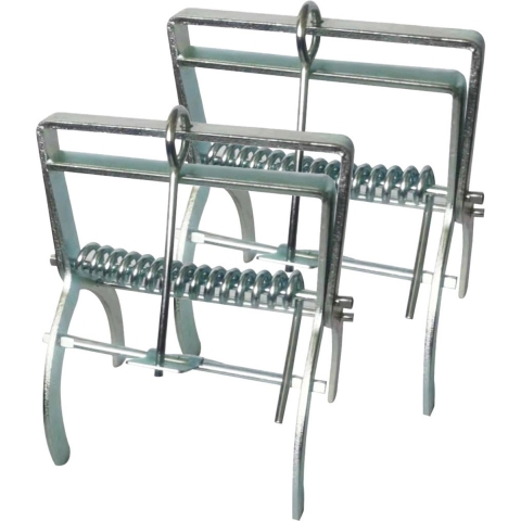 Mollenklem - 6x - metaal - 13 x 10 x 7 cm - mollenval / mollenvanger -