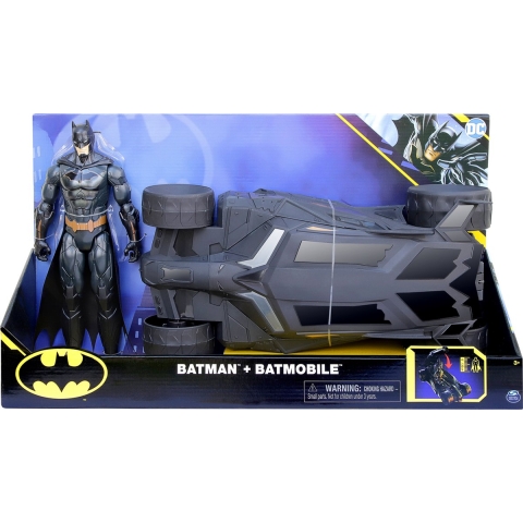 Spin Master Batman Batmobile + Figuur 30 cm