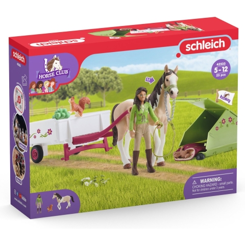 Schleich 42533 Paardenclub Sarah's Kampeeravontuur