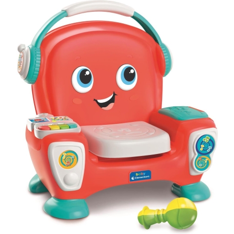 Clementoni Baby Muzikale Kinderstoel + Geluid