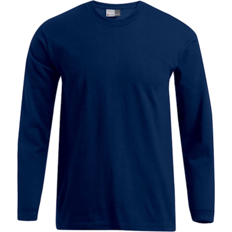 Promodoro E4099 Men´s Premium-T Long Sleeve - Navy - S
