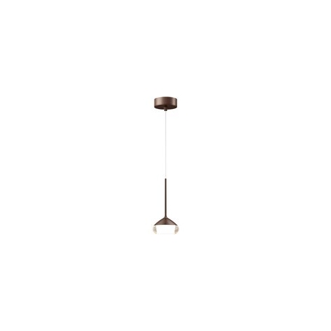 Artdelight Phoenix - Hanglamp - Ø 11,6 X 208,2 Cm - 7W Dimbare Led Incl. - Geborsteld Brons