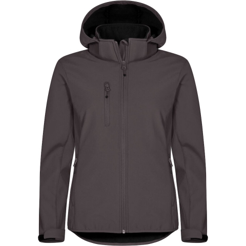 Clique 020917 Basic Hoody Softshell Ladies - Pistol - XS