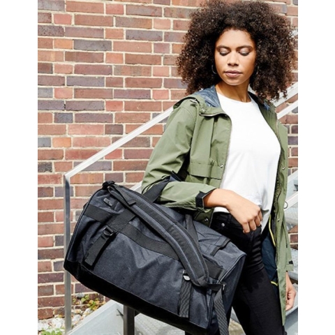Bags2GO BS17426 Sports Bag - Quebec - Black-Melange - 50 x 28 x 28 cm