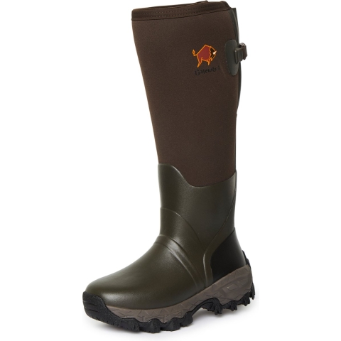 Gateway1® Dames laarzen Woodwalker Lady 17, donkerbruin, Maat: 42