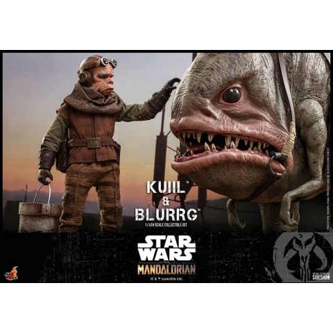 Hot Toys Star Wars the Mandalorian Kuiil & Blurrg