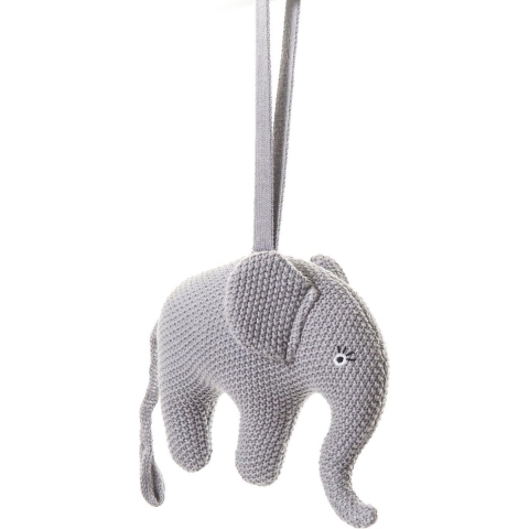 Smallstuff Muziekmobiel - Olifant - Paars - Smallstuff - OneSize - Muziekmobiel