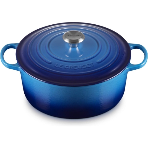Le Creuset Braadpan Signature Azure ø 28 cm / 6,7 liter