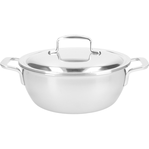 Demeyere Hapjespan - Sauteuse - met deksel Intense 5 - ⌀ 28 cm / 4 liter