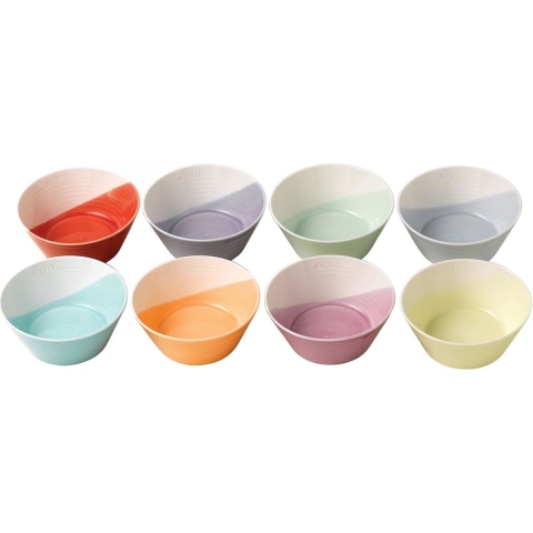 Royal Doulton Tapas Schaaltjes 1815 Bright Colours ø 11 cm - 8 Stuks
