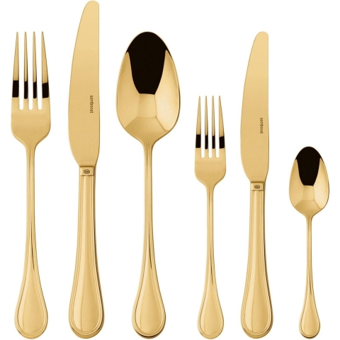 Sambonet Bestekset Royal - Goud - 36 delig / 6 personen