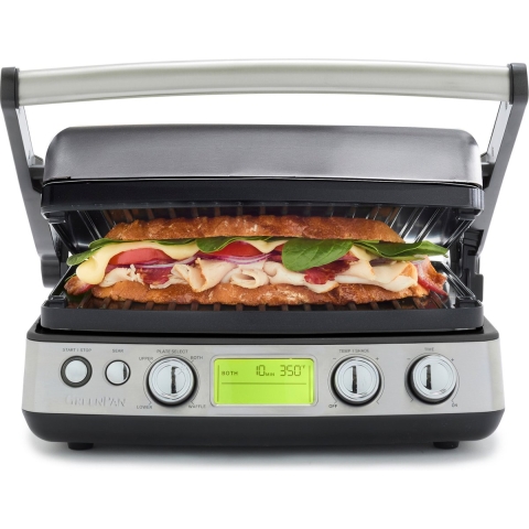 GreenPan Contactgrill - RVS - Keramische anti-aanbaklaag