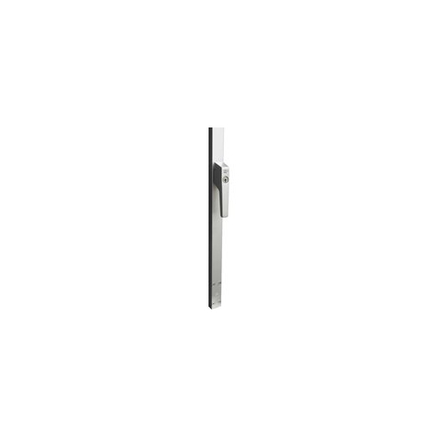 Intersteel Deurespagnolet afsluitbaar Links 2200mm met uitwisselbare cilinder aluminium