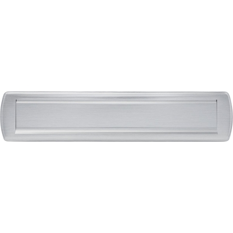 AXA Brievenbus Briefplaat Curve Plus Aluminium 340 x 74 mm