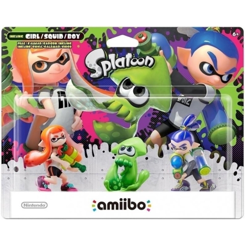 Amiibo Splatoon Triple Pack (import USA)