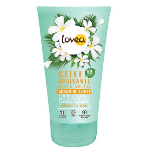 3x Lovea Sun Kalmerende Aftersun Jelly Tahiti Monoï 150 ml