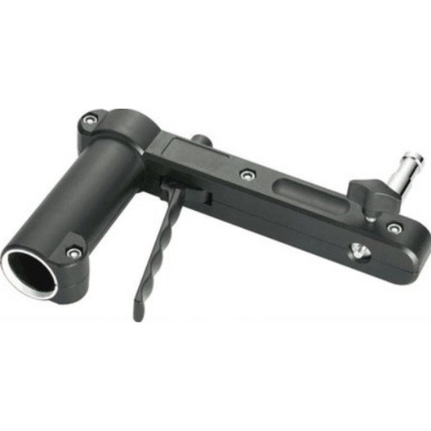 BRESSER Zuilklem + spigot voor D-20 Lampstatief Multi 220cm + wielen