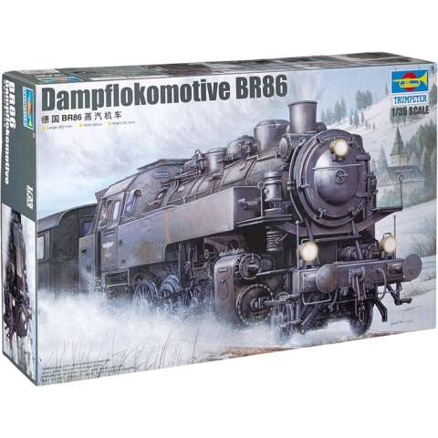 Trumpeter 1/35 DamPflokomotive BR86