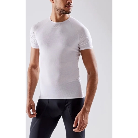 Craft Pro Dry Nanoweight SS ondershirt korte mouwen wit heren, XXL