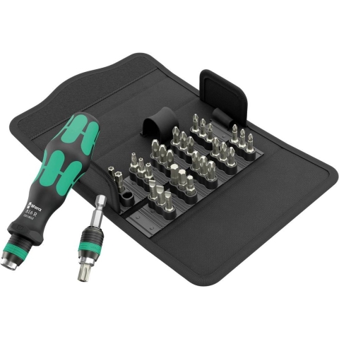 Wera 05057113001 32-delig Kraftform Kompakt 70 Universal Bitschroevendraaierset In Etui