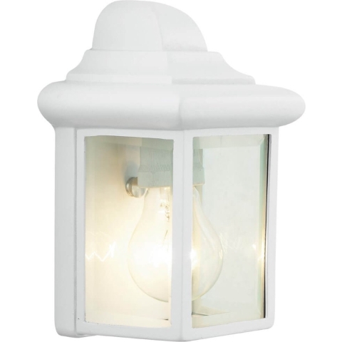 Brilliant Nissie 91018A05 Buitenlamp (wand) E27 Wit