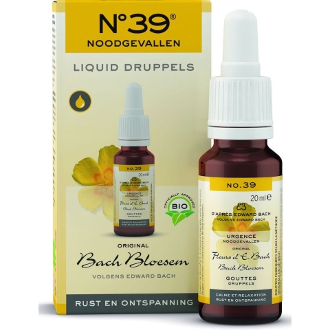 Bach Bloesems Noodgevallen Nr. 39 Liquid Druppels | 20 ml