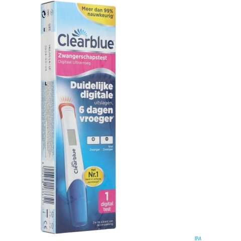 Clearblue Zwangerschapstest Vroege Detectie | 1 stuk