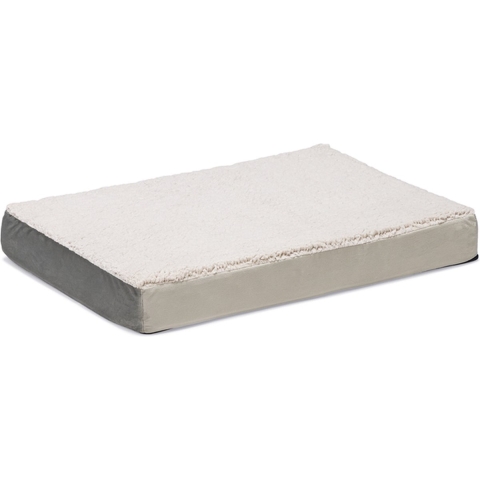 Beeztees orthopedisch hondenkussen Zira Lichtgrijs 75 cm