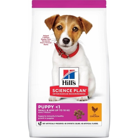 Hill's Puppy Small & Mini met kip hondenvoer 2 x 6 kg