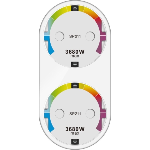 Gosund SP211 smart plug Wit