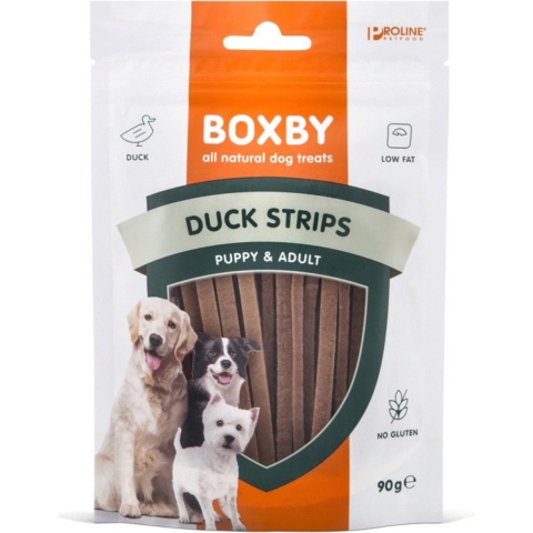 Boxby Duck Strips 90 gram 15 x 90 g