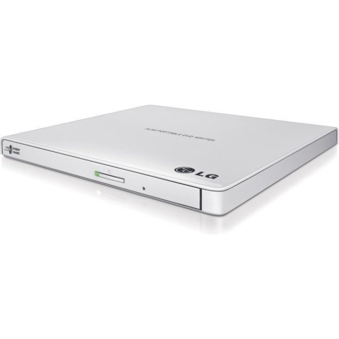 LG DVD Rewriter Extern GP57EW40.AUAE10B White