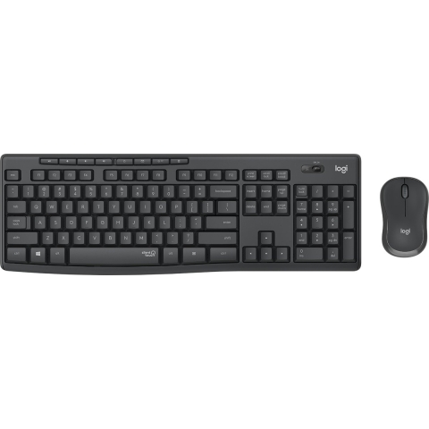 Logitech MK295 Silent Zwart