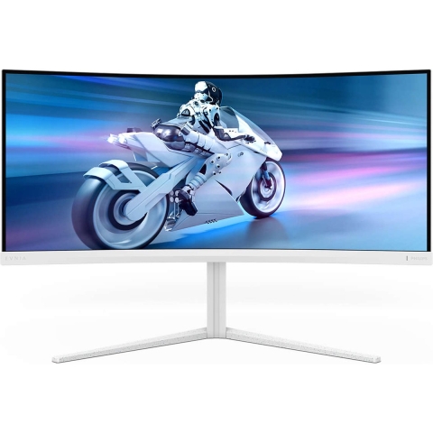Philips Evnia 34M2C5501A 34  Wide Quad HD 180Hz Curved VA Monitor
