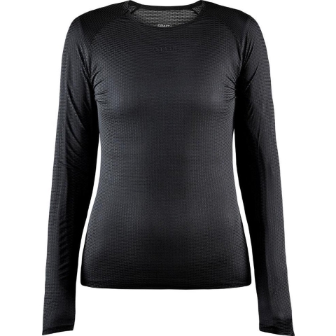 CRAFT Damesmet lange mouwen Nanoweight onderhemd, Maat L