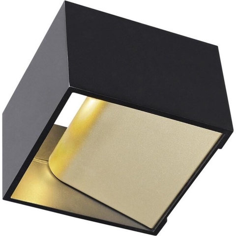 SLV - Logs In Wandlamp LED Dim-To-Warm Black/Brass